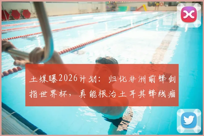 土媒曝2026计划：归化非洲前锋剑指世界杯，真能根治土耳其锋线痼疾？
